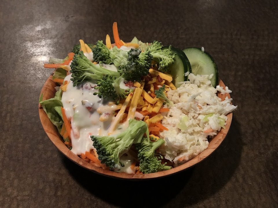 Side Salad Including Cole Slaw